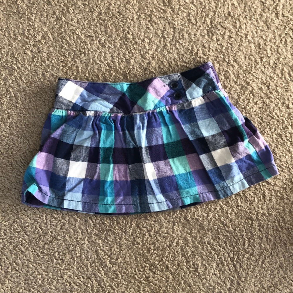 Plaid Skorts